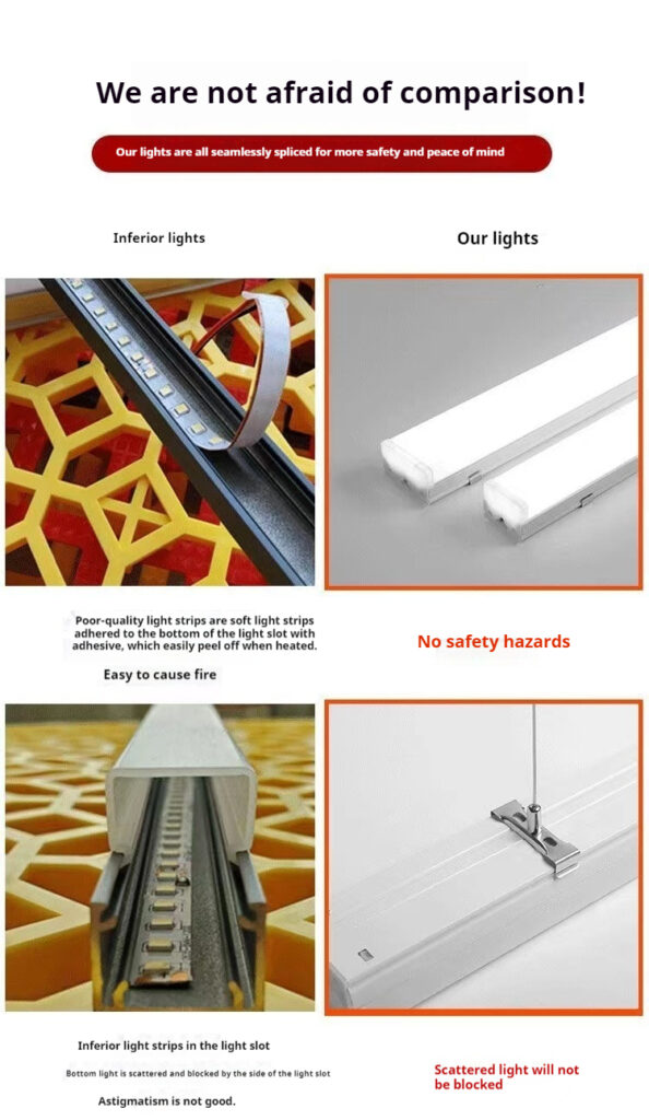 LED Shop Light Linkable for Garage & Workshop Lighting