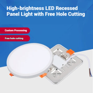 LED Recess I panel Light With Free Hole Cutting