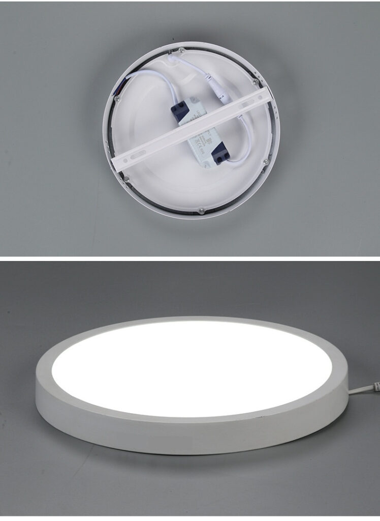 surface mounted light without ceiling hole