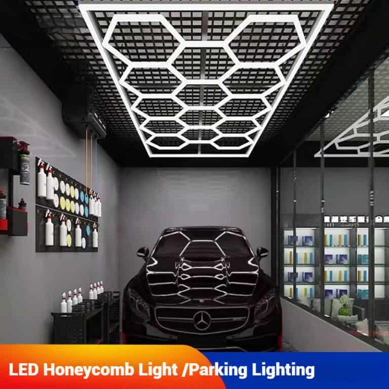 LED garage honeycomb light