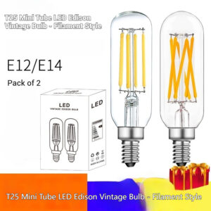 T25 Mini Tube LED Edison Vintage Filament Bulb