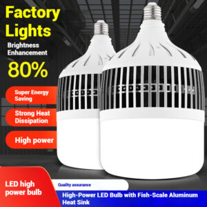 High Power LED Bulb with Fish Scale Aluminum Heat Sink