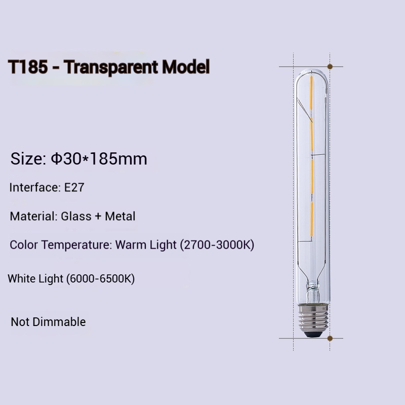 Edison Retro LED Filament Bulb E27
