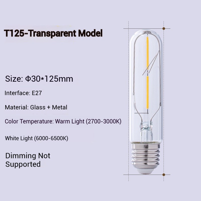 Edison Retro LED Filament Bulb E27