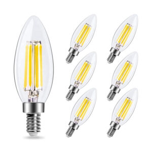 LED C35 Edison Candle Bulb 4W/6W