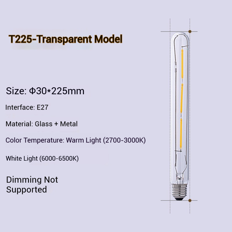 Edison Retro LED Filament Bulb E27