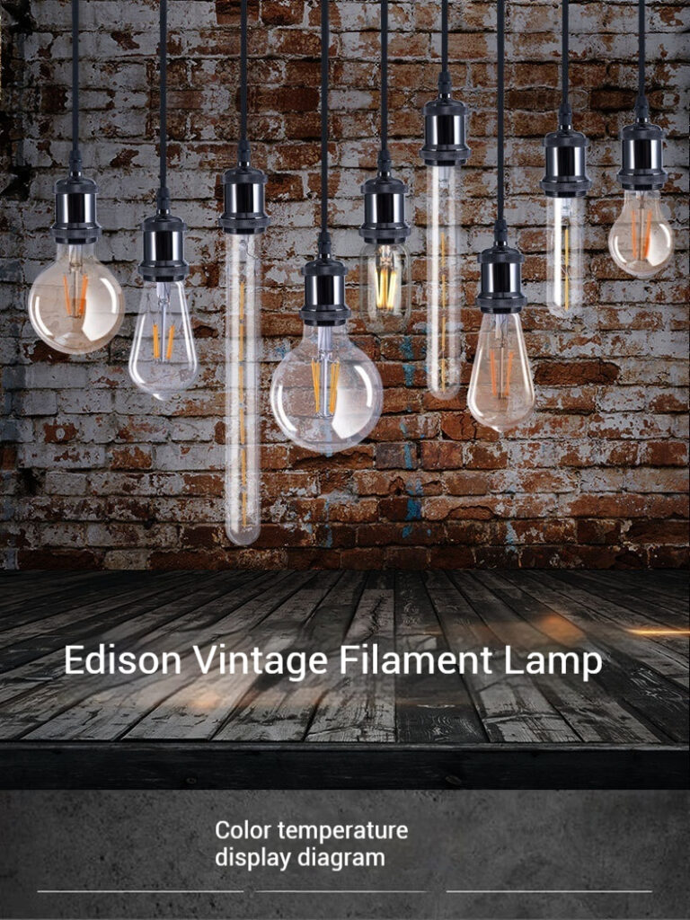Edison Retro LED Filament Bulb E27