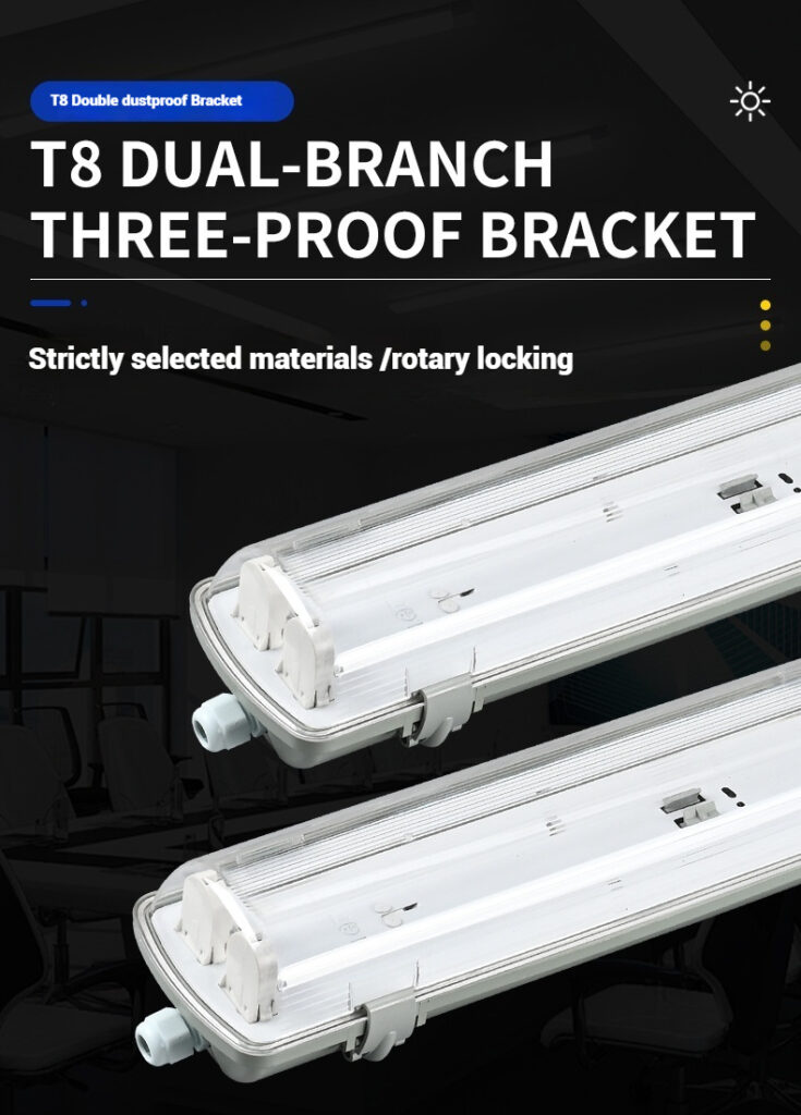 LED Double Dustproof fixture