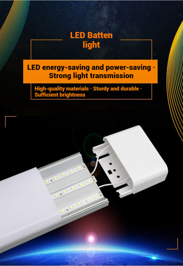 led square shaped purification light