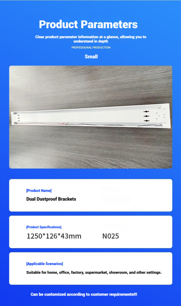 LED fixture tube