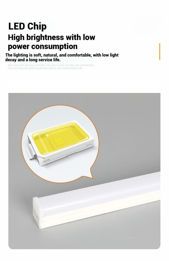 LED T5 All-Plastic Integrated Tube Light