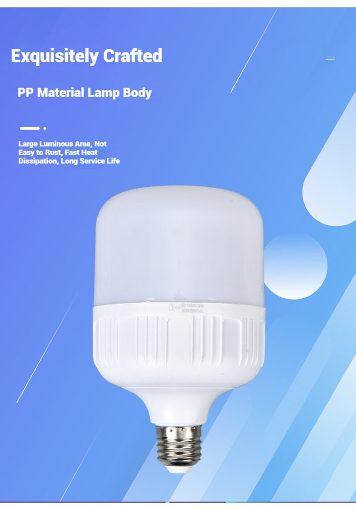 Reliable Supplier LED T bulb for Commercial and Industrial Lighting