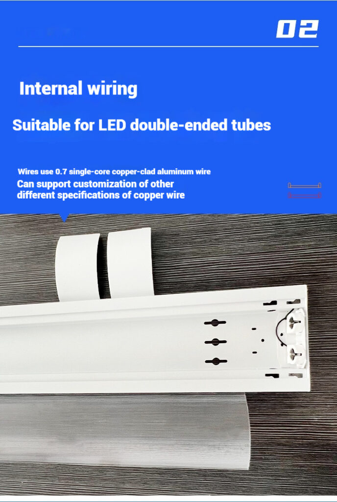 LED fixture tube