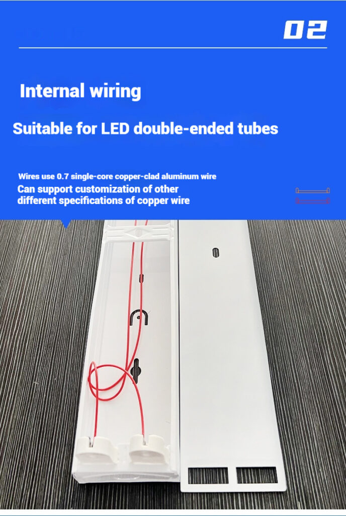 LED fixture tube