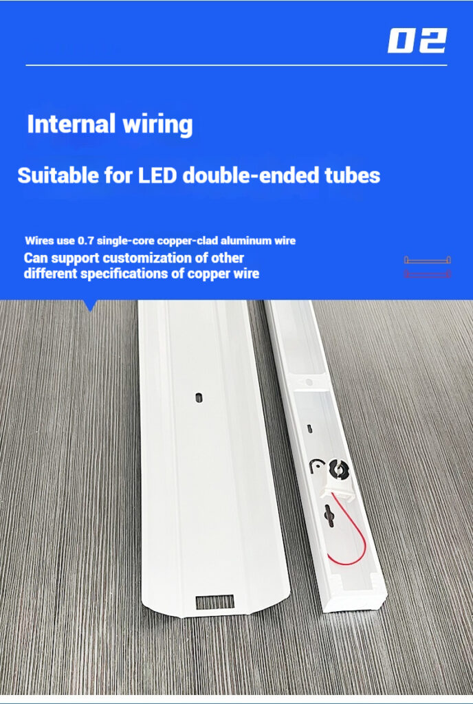 LED fixture tube