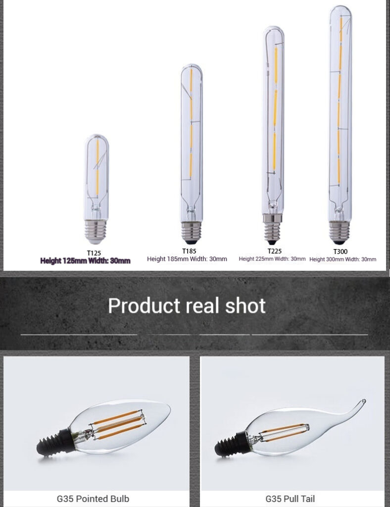 Edison Retro LED Filament Bulb E27