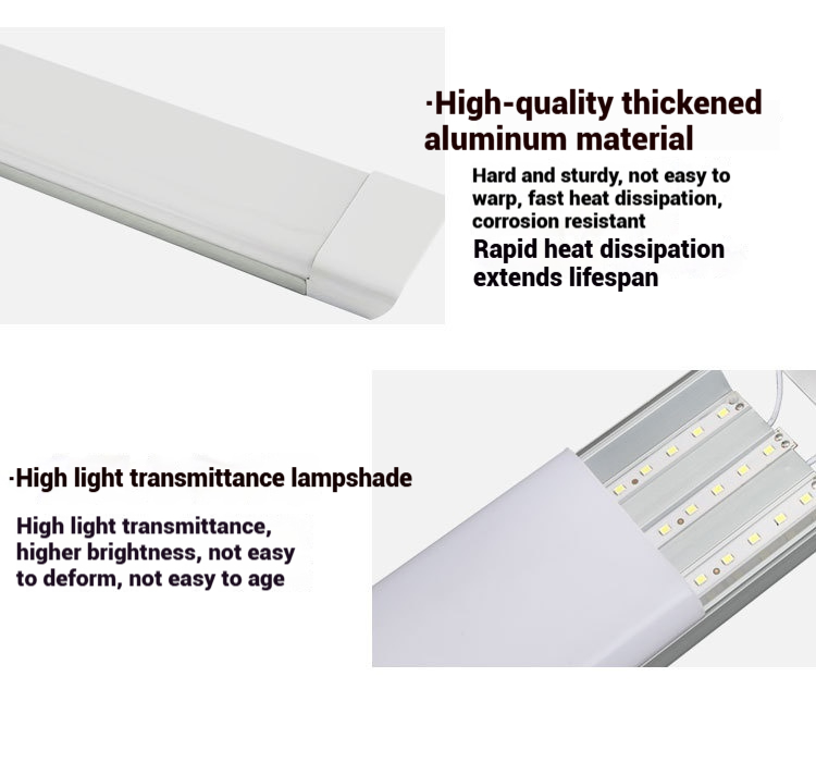 led square shaped purification light