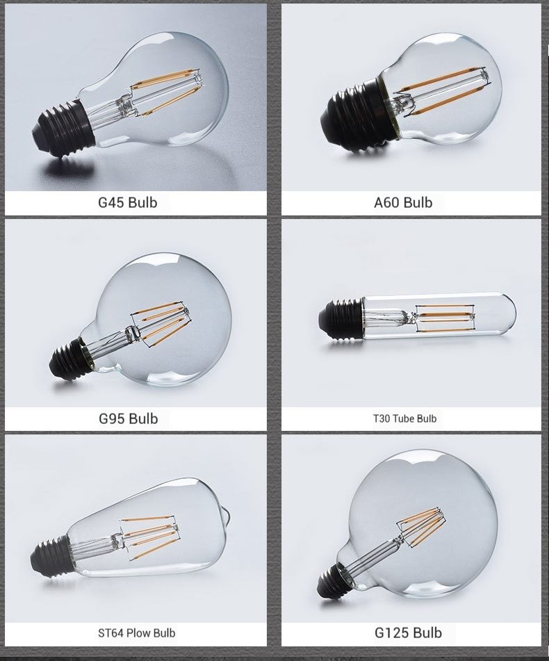 Edison Retro LED Filament Bulb E27
