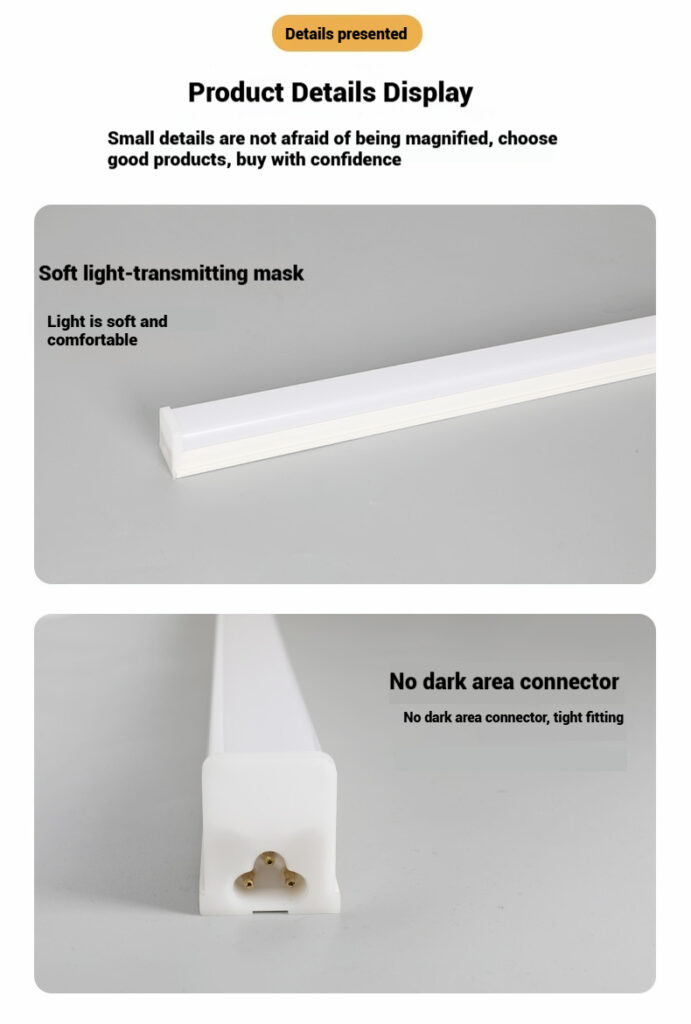 LED T5 All-Plastic Integrated Tube Light
