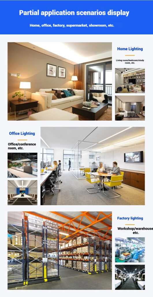 T8 Three head with cover LED Fixture