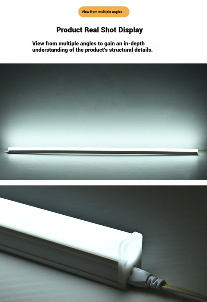 LED T5 All-Plastic Integrated Tube Light