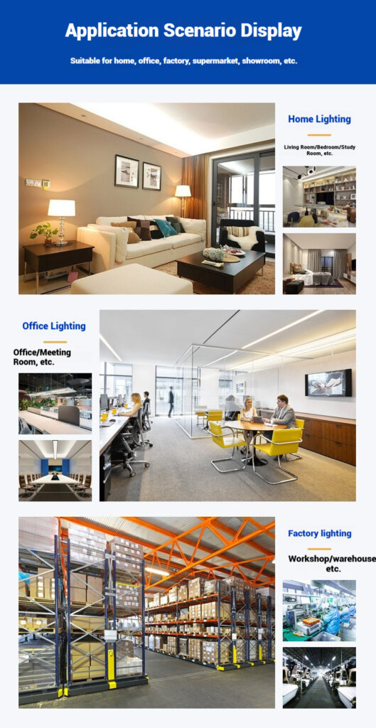 led T5 colorful integrated tube light application