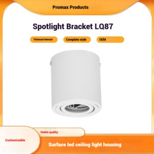 Surface Iron Housing for MR16/GU10 LED Ceiling Light | Modern & Durable LQ87