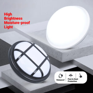 LED Wall Light with Mesh PS Shade for Commercial Use