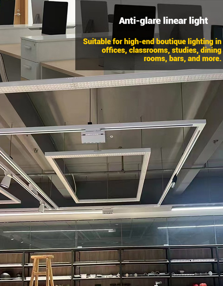 Seamless Linear Light Aluminum Profile Light LED Office Lighting