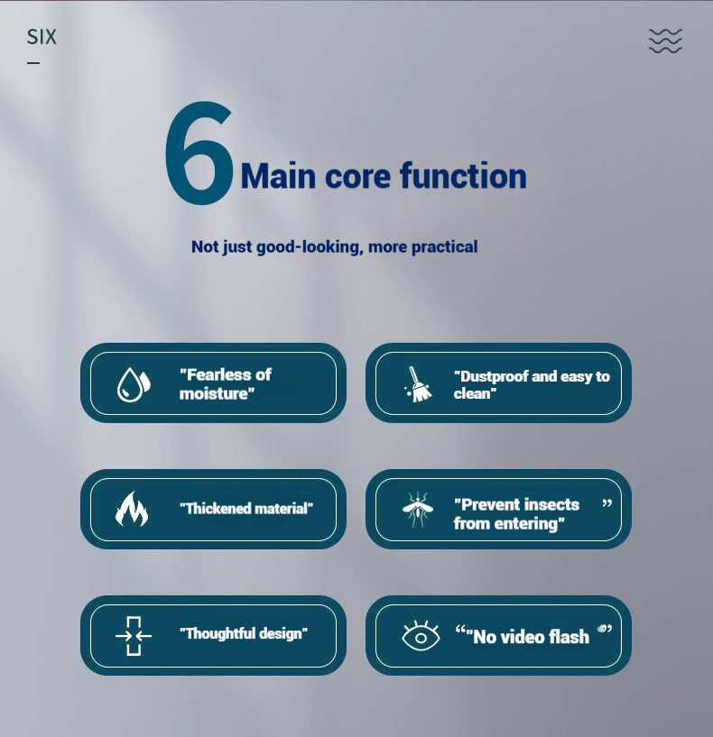 LED Wall Light with Mesh PS Shade for Commercial Use