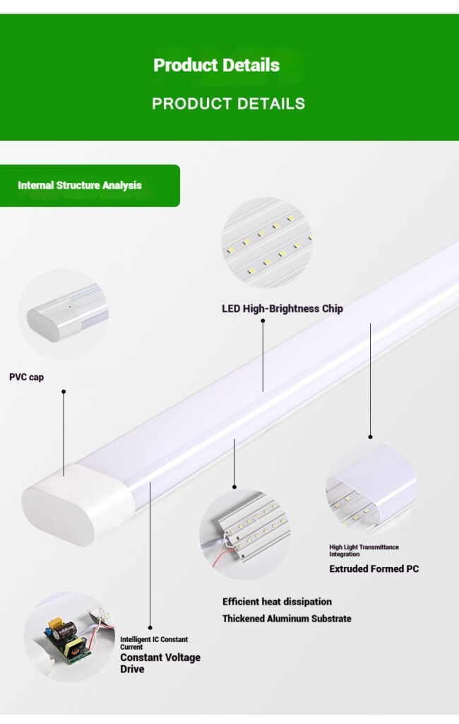 LED Iron Oval purification Light