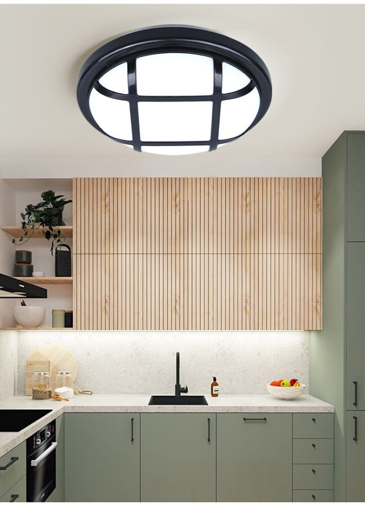 LED Wall Light with Mesh PS Shade for Commercial Use