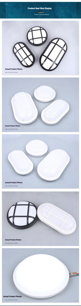 LED Wall Light with Mesh PS Shade for Commercial Use