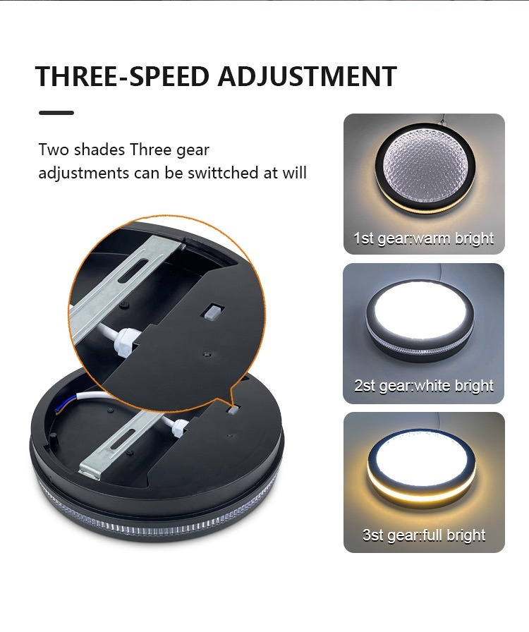 LED Wall Light with Mesh PS Shade for Commercial Use