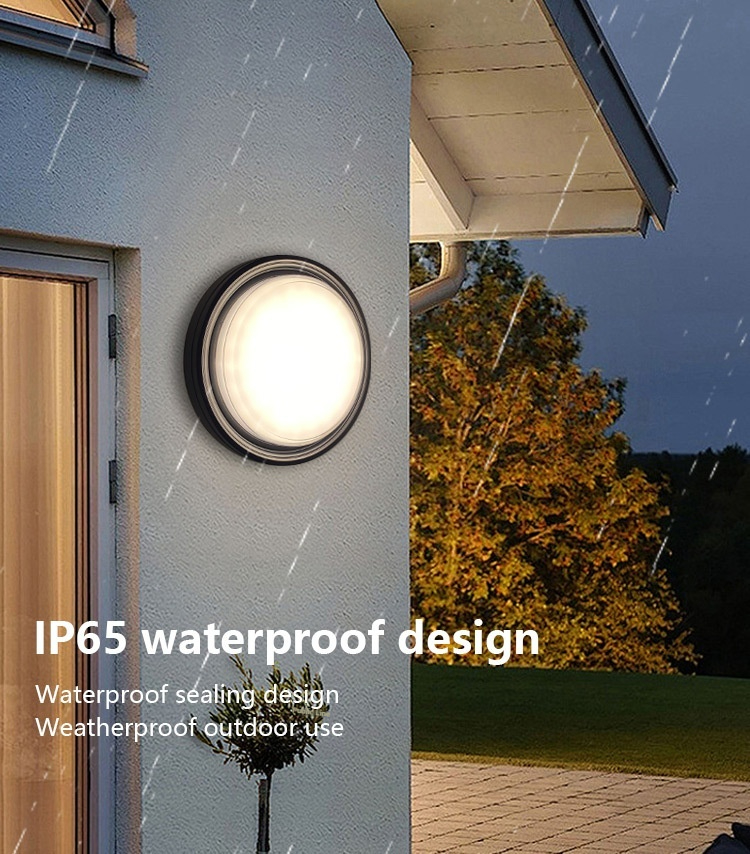 LED Wall Light with Mesh PS Shade for Commercial Use