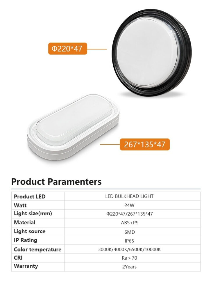 LED Wall Light with Mesh PS Shade for Commercial Use