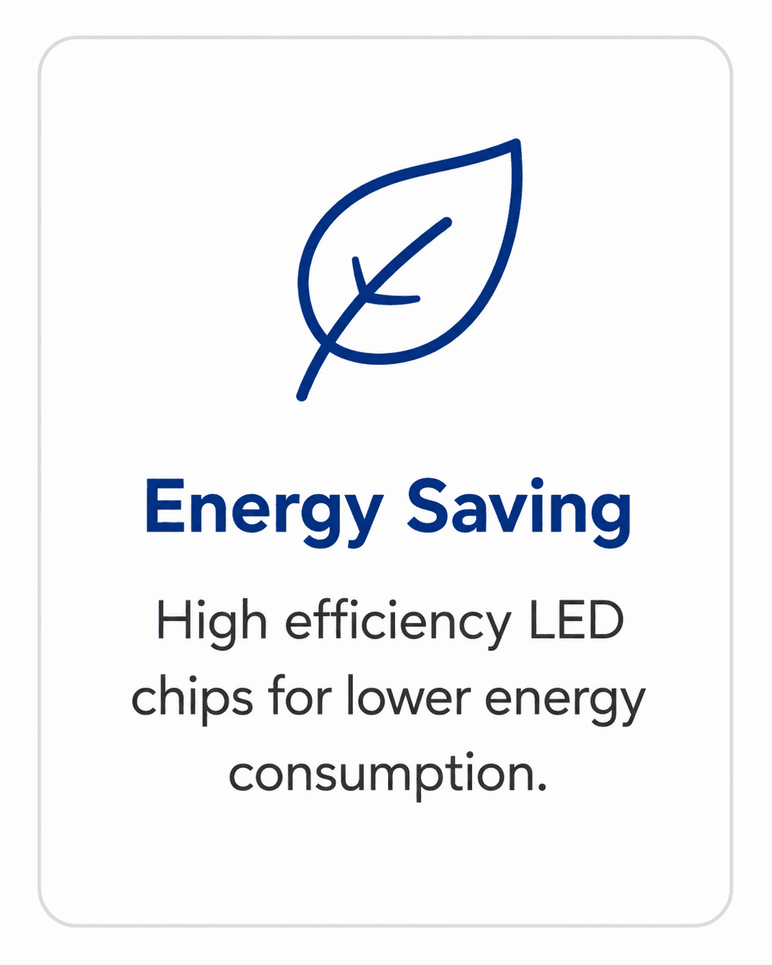 Energy saving