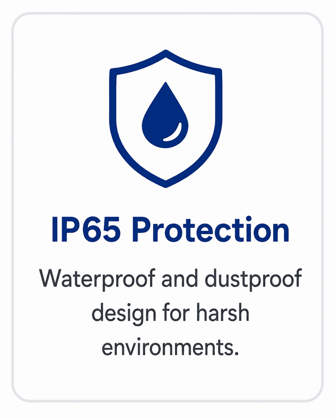 IP65 Protection